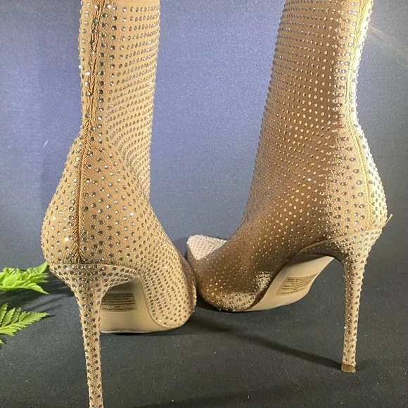 Steve Madden Vela-R Rhinestone pointed toe booties - Picture 2 of 4